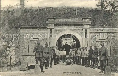 Brimont bei Reims Soldaten  Kat. Brimont