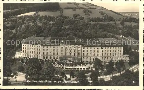 Sankt Joachimsthal Tschechien Radiumpalasthotel Kat. Jachymov