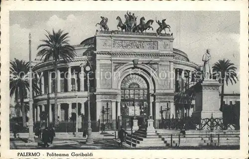 Palermo Sicilia Politeama Garibaldi Kat. Palermo