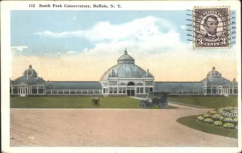 Buffalo New York South Park Conservatory Kat. Buffalo