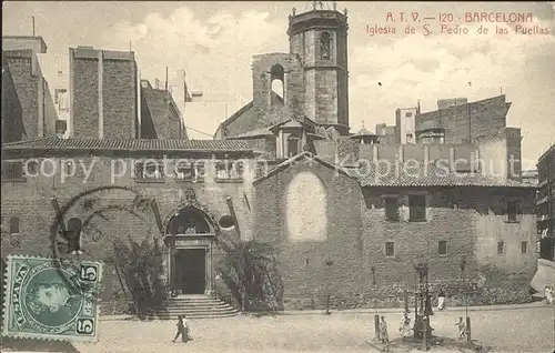 Barcelona Cataluna Iglesia de San Pedro de la Puellas Kat. Barcelona