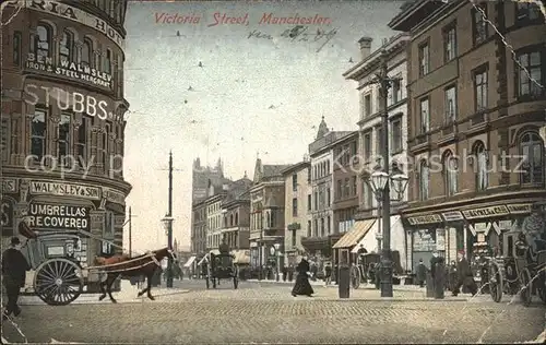 Manchester Victoria Street Kat. Manchester