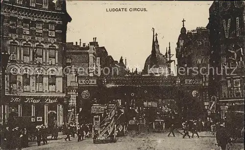 London Ludgate Circus Kat. City of London