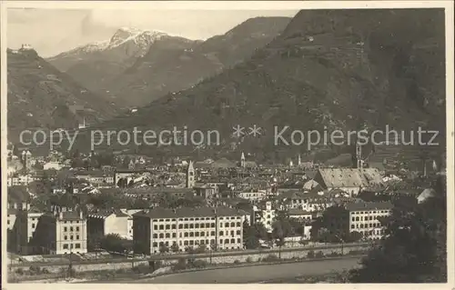 Bolzano Stadtblick Kat. Bolzano