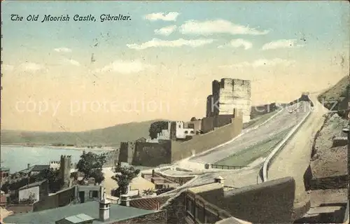 Gibraltar The Old Moorish Castle Kat. Gibraltar