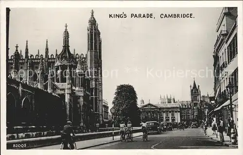 Cambridge Cambridgeshire Kings Parade / Cambridge /Cambridgeshire CC