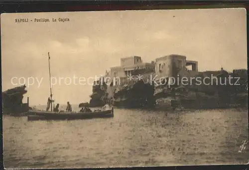 Napoli Neapel Posillipo La Gajola Kat. Napoli