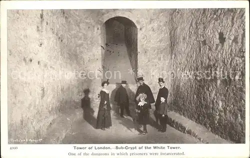 London Tower Sub Crypt of the White Tower Kat. City of London