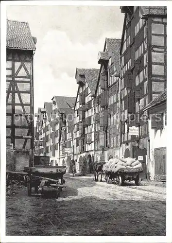 Koenigsberg Ostpreussen Speicher Pferdewagen Kat. Kaliningrad