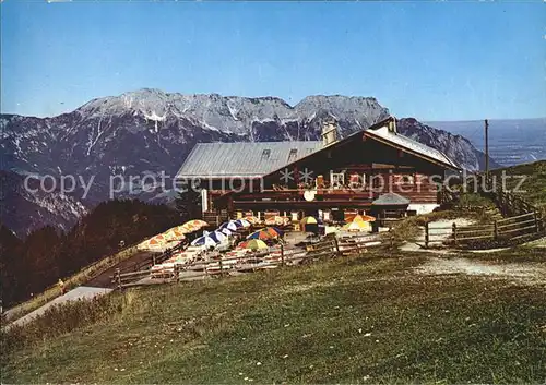 Oberau Berchtesgaden Rossfeld Skihuette Kat. Berchtesgaden