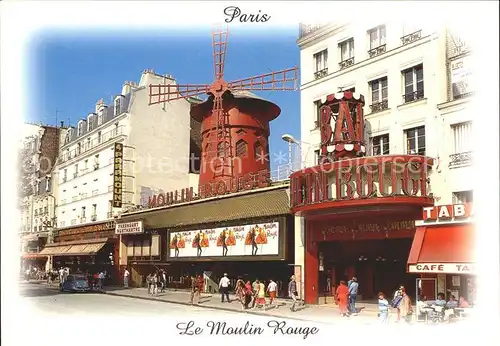 Paris Le Moulin Rouge Kat. Paris