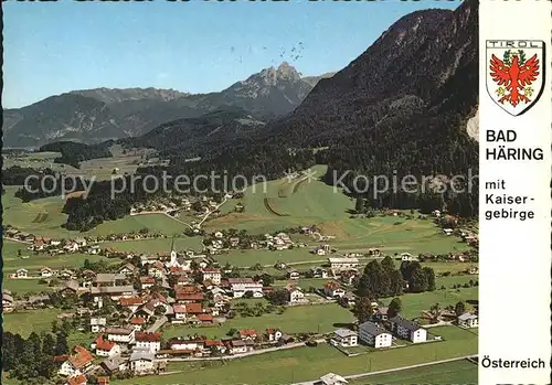 Bad Haering Tirol mit Kaisergebirge Kat. Bad Haering