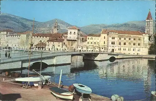 Trogir Trau Bruecke Kat. Trogir