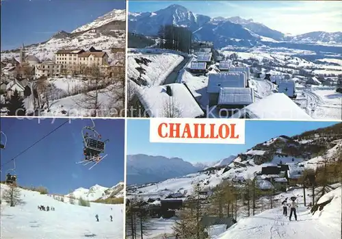 Saint Michel de Chaillol Panorama Les Hautes Alpes Wintersportplatz Kat. Saint Michel de Chaillol