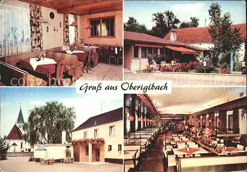 Oberiglbach Gasthof Restaurant Tanzcafe Kat. Ortenburg
