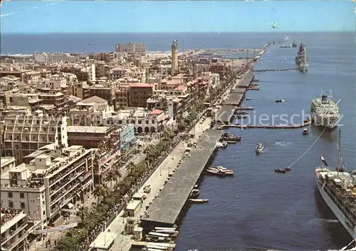 Port Said General vue and the harbor Kat. Port Said