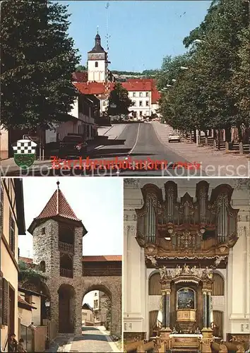 Kirchheimbolanden Alleestrasse Mozart Orgel Paulskirche Roter Turm Kat. Kirchheimbolanden