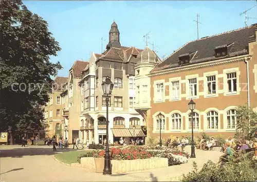 Zwickau Sachsen Blick zur Inneren Plauenschen Strasse Kat. Zwickau