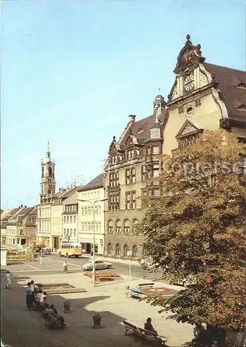 Werdau Sachsen Markt Kat. Werdau