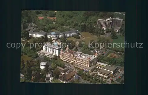 Bad Wildungen Fuerstenhof Badehotel Herz Kreislauf Klinik Fliegeraufnahme Kat. Bad Wildungen