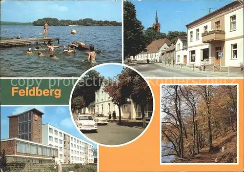 Feldberg Mecklenburg Haussee Fuerstenberger Strasse FDGB Erholungsheim Schmaler Luzin Kat. Feldberger Seenlandschaft