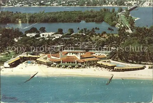 Palm Beach Aerial view of the exclusive Bath and Tennisclub Kat. Palm Beach