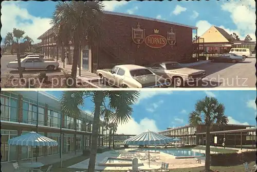 Gainesville Florida Hornes Motor Inn Swimmingpool Kat. Gainesville