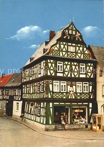 Camberg Bad Haus Sadony erbaut 1592 Fachwerkhaus Kat. Bad Camberg