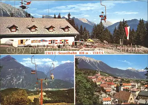 Imst Tirol Sesselbahn Berggasthof Alpenpanorama Kat. Imst