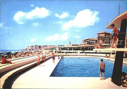 Genova Genua Liguria Piscina lido d Albaro Kat. Genova