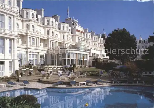 Eastbourne Sussex The Grand Hotel Swimming Pool Kat. Eastbourne