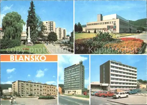 Blansko Okresni mesto a stredisko zelezarskeho prumyslu Kat. Blansko