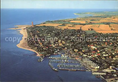 Laboe Hafen Marine Ehrenmal Fliegeraufnahme Kat. Laboe