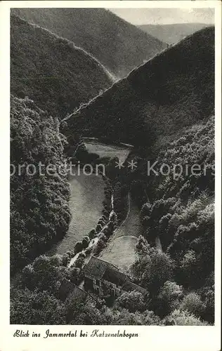 Katzenelnbogen Blick ins Jammertal Kat. Katzenelnbogen