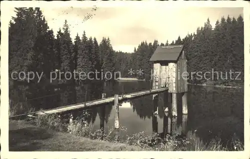 Zellerfeld Unterer Kellerhalser Teich Kat. Clausthal Zellerfeld