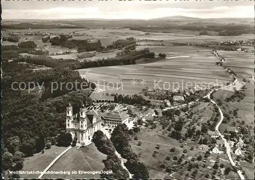 Ellwangen Jagst Wallfahrtskirche Schoenenberg Kat. Ellwangen (Jagst)