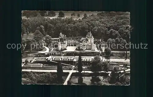 Rigny Usse Chateau de la Loire Vue aerienne Kat. Rigny Usse