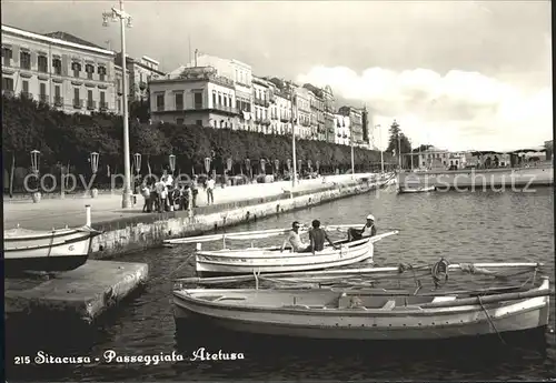 Siracusa Passeggiata Aretusa Kat. Siracusa