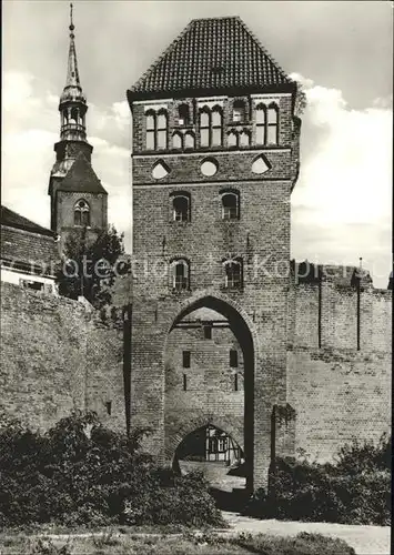 Tangermuende Elbtor Kat. Tangermuende