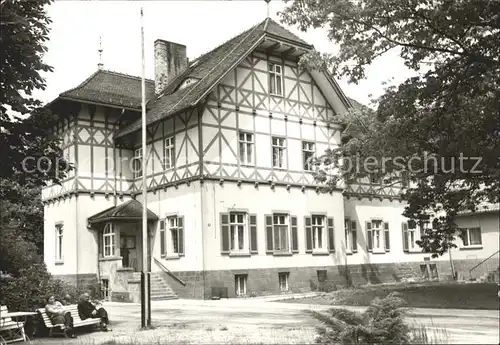 Bad Klosterlausnitz Eigenheim des Sanatoriums Kat. Bad Klosterlausnitz