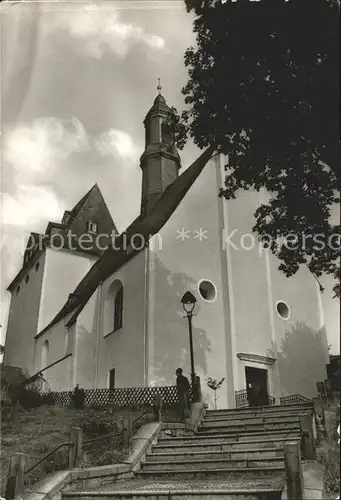 Ehrenfriedersdorf Erzgebirge Wehrkirche St Nicklas Kat. Ehrenfriedersdorf