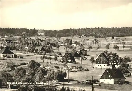 Zinnwald Georgenfeld Teilansicht Kat. Altenberg