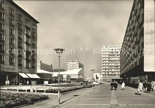 Leipzig Blick zum Sachsenplatz Kat. Leipzig