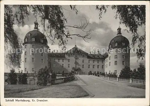 Moritzburg Sachsen Schloss Geschichte Kat. Moritzburg Dresden