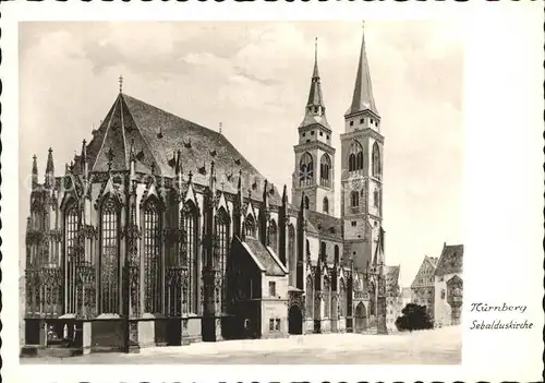 Nuernberg Sebalduskirche Kat. Nuernberg