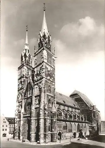 Nuernberg St Lorenzkirche Kat. Nuernberg