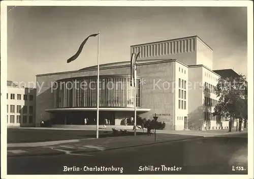 Charlottenburg Schiller Theater / Berlin /Berlin Stadtkreis