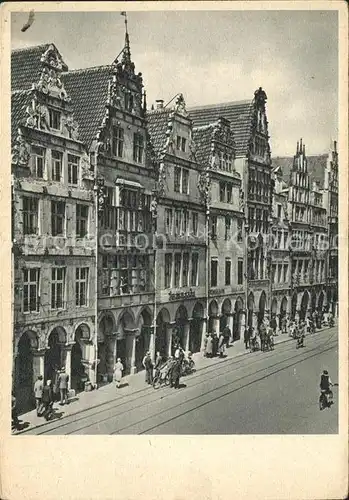 Muenster Westfalen Prinzipalmarkt Kat. Muenster