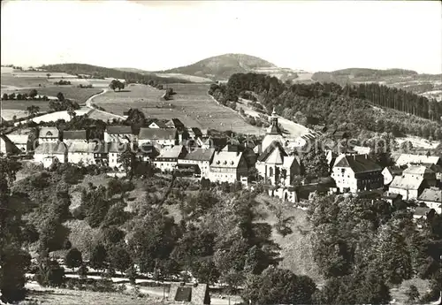 Lauenstein Erzgebirge Panorama Kat. Geising