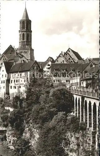 Rottweil Neckar Viadukt und Kapellenturm Kat. Rottweil